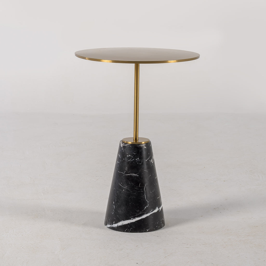 Marbrass Side Table