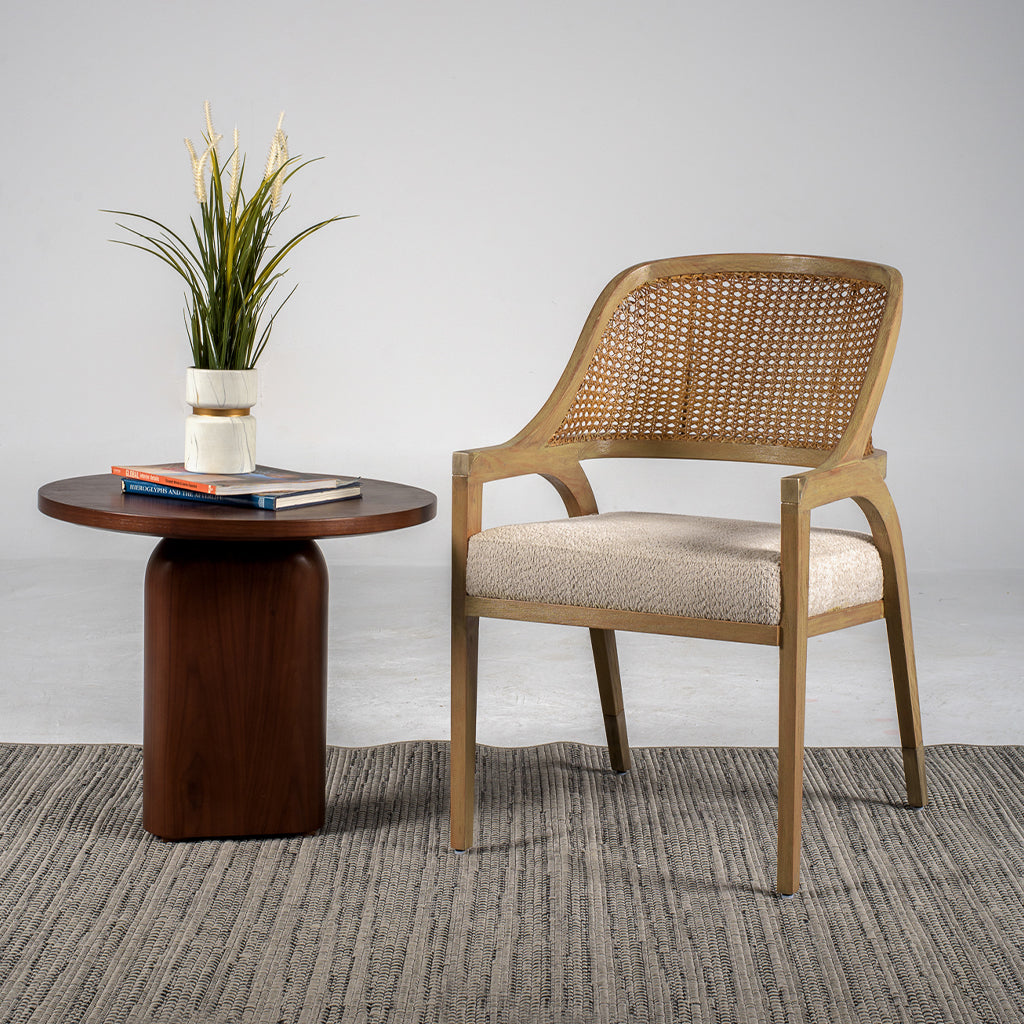 Sculpted Side Table