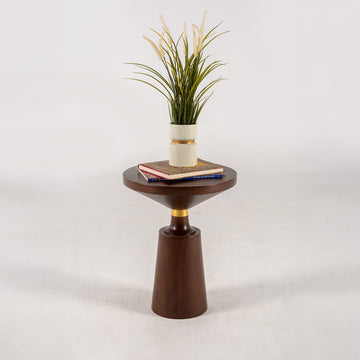 Pedestal Side Table