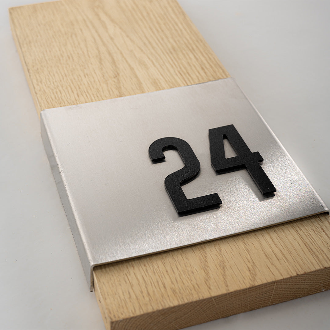 Nordic black signage